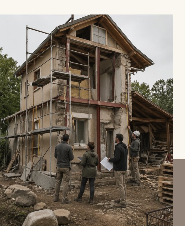 Реконструкция загородного дома под ключ в Алексеевке от бюро